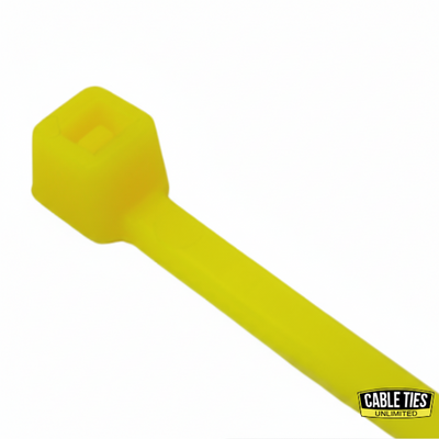 4" 18lb Yellow Cable Ties 100/bag Part # C4-18-Yellow