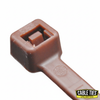 6" 40lb Brown Cable Ties 100/bag Part # C6-40-Brown