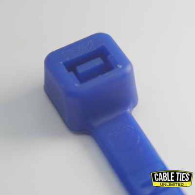 8" 40lb Fluorescent Blue Cable Ties 100/bag Part # C8-40-Flo Blue