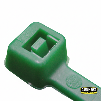 8" 40lb Green Cable Ties 100/bag Part # C8-40-Green