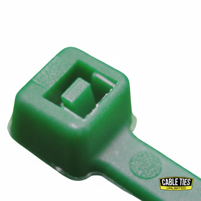 8" 50lb Green Cable Ties 100/bag Part # C8-50-Green