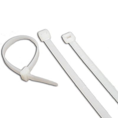 17" 120lb Natural Cable Ties 100/bag