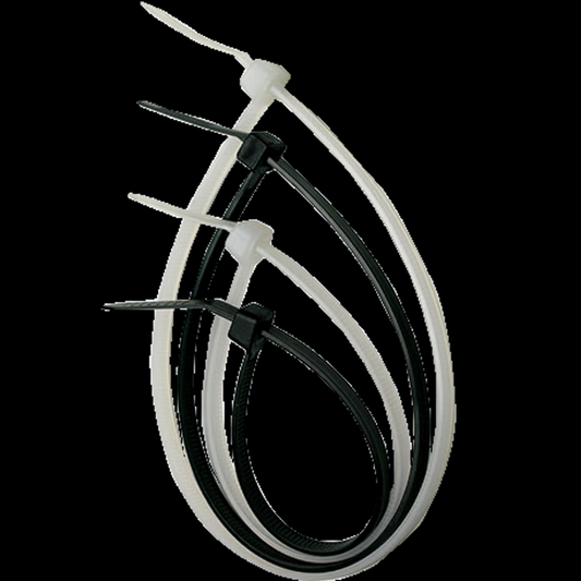 4" 18lb Cable Ties 100/bag