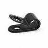 1" Black Heavy Duty Cable Clamp 1/2" wide, 100/bag, CC5-1-0C