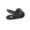 1/2" Black Heavy Duty Cable Clamp 1/2" wide, 100/bag, CC5-1/2-0C