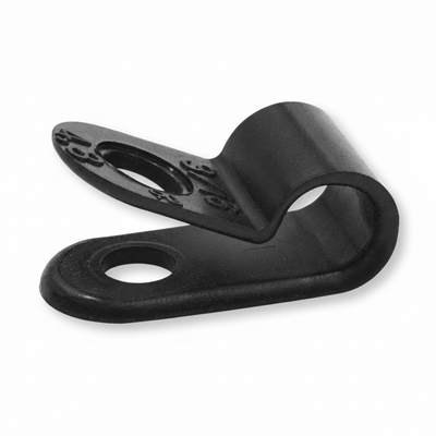 1 3/16" Black Heavy Duty Cable Clamp 1/2" wide, 100/bag, CC5-1 3/16-0C