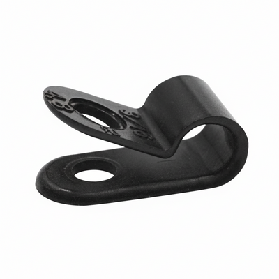 1 1/8" Black Heavy Duty Cable Clamp 1/2" wide, 100/bag, CC5-1 1/8-0C