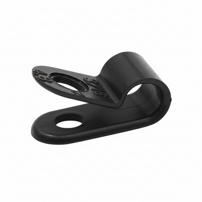1 1/4" Black Heavy Duty Cable Clamp 1/2" wide, 100/bag, CC5-1 1/4-0C