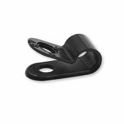 1/2" Black Heavy Duty Cable Clamp 1/2" wide, 100/bag, CC5-1/2-0C
