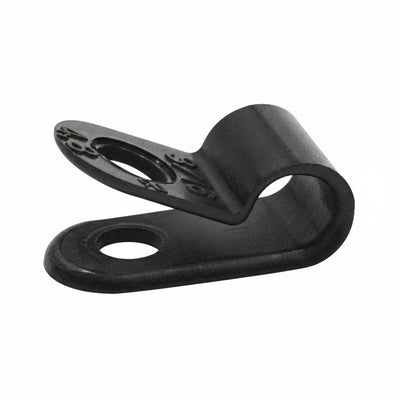 9/16" Black Heavy Duty Cable Clamp 1/2" wide, 100/bag, CC5-9/16-0C