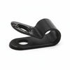 7/16" Black Heavy Duty Cable Clamp 1/2" wide, 100/bag, CC5-7/16-0C