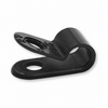 11/16" Black Heavy Duty Cable Clamp 1/2" wide, 100/bag, CC5-11/16-0C