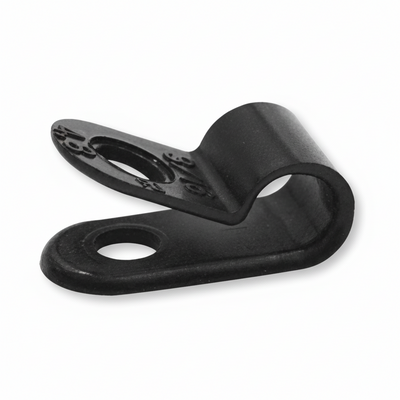 11/16" Black Heavy Duty Cable Clamp 1/2" wide, 100/bag, CC5-11/16-0C