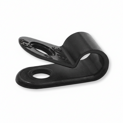 1 3/8" Black Heavy Duty Cable Clamp 1/2" wide, 100/bag, CC5-1 3/8-0C