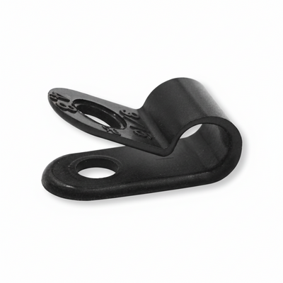 3/8" Black Heavy Duty Cable Clamp 1/2" wide, 1000/bag, CC5-3/8-0M