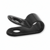 3/16" Black Heavy Duty Cable Clamp 1/2" wide, 100/bag, CC5-3/16-0C