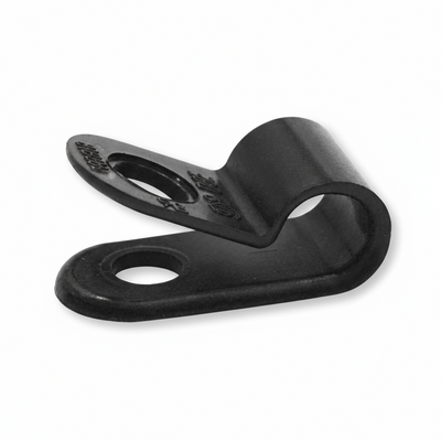3/16" Black Heavy Duty Cable Clamp 1/2" wide, 100/bag, CC5-3/16-0C