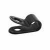 1/2" Black Light Duty Cable Clamp 3/8" wide, 100/bag, CC3-1/2-0C