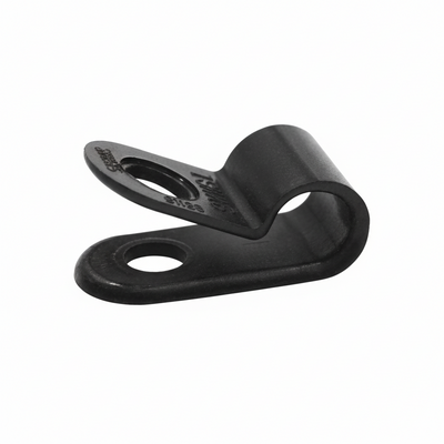 1/2" Black Light Duty Cable Clamp 3/8" wide, 100/bag, CC3-1/2-0C