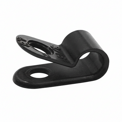 1/2" Black Light Duty Cable Clamp 3/8" wide, 1000/bag, CC3-1/2-0M
