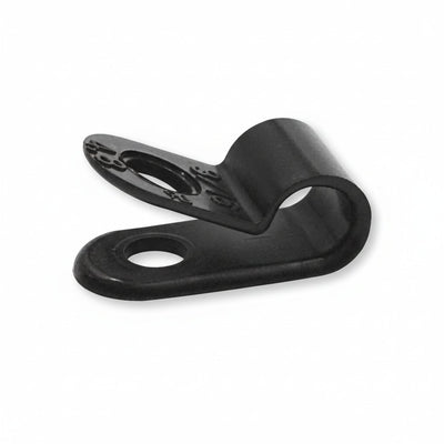 5/16" Black Light Duty Cable Clamp 3/8" wide, 100/bag, CC3-5/16-0C