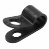 1/4" Black Light Duty Cable Clamp 3/8" wide, 100/bag, CC3-1/4-0C