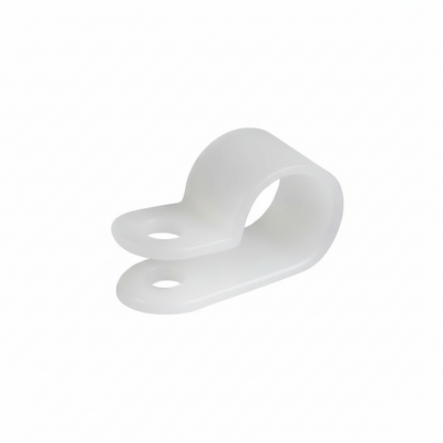 3/16" Natural Cable Clamp , 1/2" wide 1000/bag Part #CC5-3/16-9M