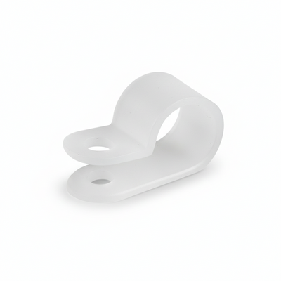 1/8" closed, Natural Cable Clamp 1/2" wide 1000/bag, Part #CC5-1/8-9M