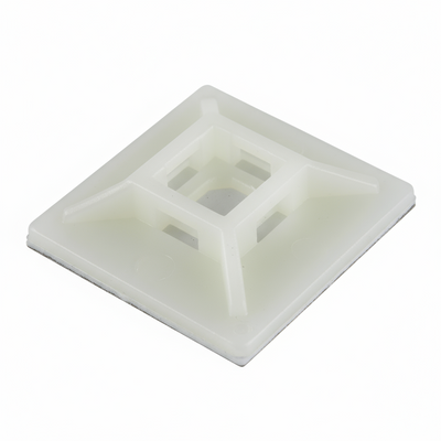 .50" Natural Adhesive Cable Tie Mounts 100/bag Part # CM50-9C
