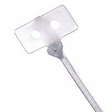 Thomas & Betts TY5532M 8" 18lb Natural Nylon Identification .8x.36" Marking Pad 100/Bag