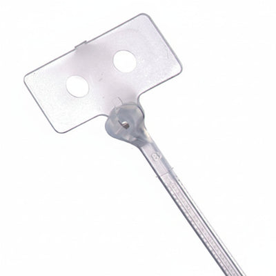 Thomas & Betts TY51M 4" 18lb Natural Nylon Identification 1x.313" Marking Pad 500/Bag