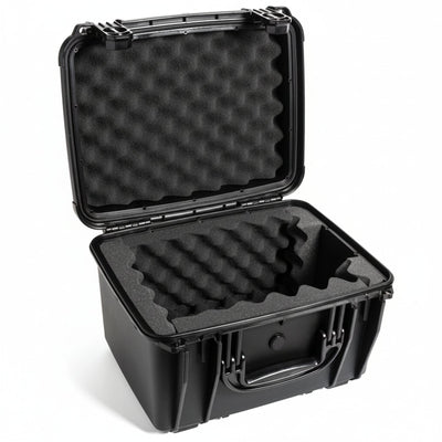 HellermannTyton 556-00231 TT230 Printer Series Carry Case, 15.25" x 12.13" x 10", 1.5" Convoluted Foam Interior, Black, 1/pkg