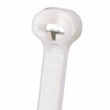 Panduit 4" 18lb Natural Dome-Top Barb Ty Cable Ties 100/bag Part #BT1M-C
