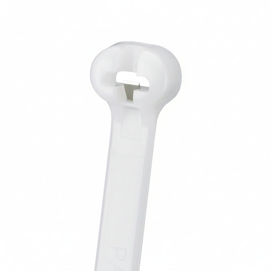 Panduit 8" 40lb Natural Dome-Top Barb Ty Cable Ties 100/bag Part #BT21-C