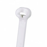 Panduit 12" 50lb Natural Dome-Top Barb Ty Cable Ties 1000/bag Part #BT3S-M