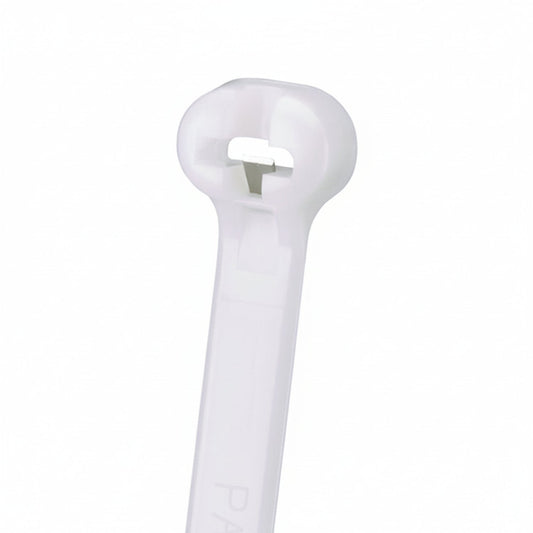 Panduit 14" 40lb Natural Dome-Top Barb Ty Cable Ties 100/bag Part #BT4I-C