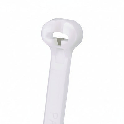 Panduit 14" 40lb Natural Dome-Top Barb Ty Cable Ties 100/bag Part #BT4I-C