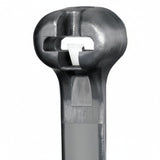 Panduit 6" 18lb UV Black Weather Resistant Dome-Top Barb Ty Cable Ties 100/bag Part #BT1.5M-C0