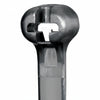 Panduit 6" 18lb UV Black Weather Resistant Dome-Top Barb Ty Cable Ties 1000/bag Part #BT1.5M-M0