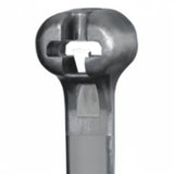 Panduit 12” 50lb UV Black Weather Resistant Dome-Top Barb Ty Cable Ties 100/bag Part #BT3S-C0