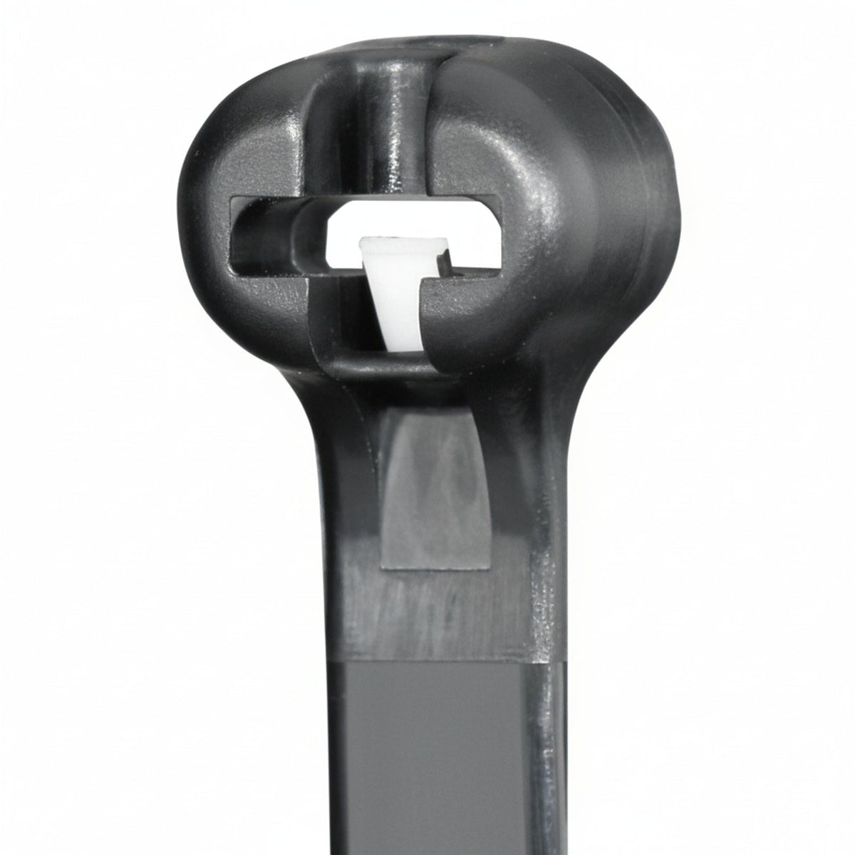 Panduit 15" 50lb UV Black Weather Resistant Dome-Top Barb Ty Cable Ties 1000/bag Part #BT4S-M0