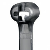 Panduit 9" 120lb UV Black Weather Resistant Dome-Top Barb Ty Cable Ties 50/bag Part #BT2LH-L0