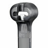 Panduit 8 18lb UV Black Weather Resistant Dome-Top Barb Ty Cable Ties100/bag Part #BT2M-C0