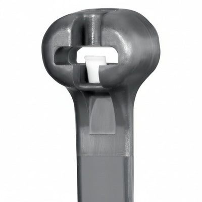 Panduit 6 40lb UV Black Weather Resistant Dome-Top Barb Ty Cable Ties 1000/bag Part #BT1.5I-M0