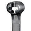 Panduit 11" 40lb UV Black Weather Resistant Dome-Top Barb Ty Cable Ties 1000/bag Part #BT3I-M0