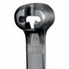 Panduit 8 40lb UV Black Weather Resistant Dome-Top Barb Ty Cable Ties 1000/bag Part #BT2I-M0