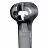 Panduit 14" 18lb UV Black Weather Resistant Dome-Top Barb Ty Cable Ties 100/bag Part #BT4M-C0