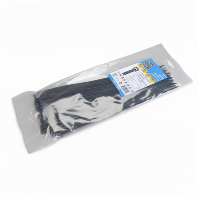 11" 50lb BlackUV Cable Tie 100/bag
