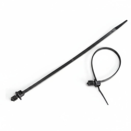 8" 50lb BlackUV Fir Tree Cable Tie 100/bag