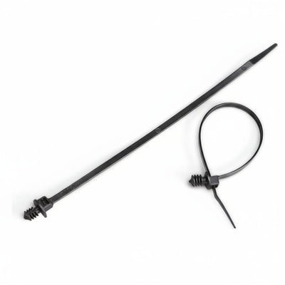 8" 50lb BlackUV Fir Tree Cable Tie 100/bag